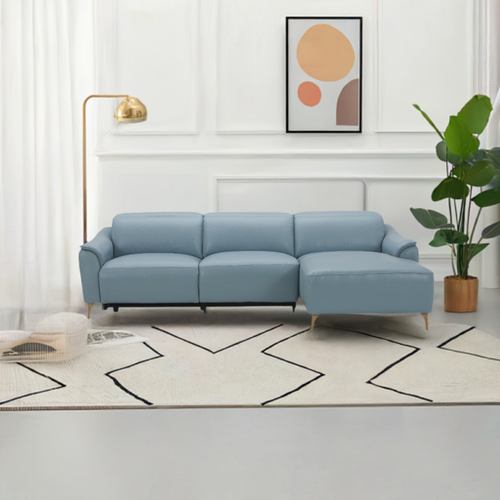 Brodie -Harper -chaise leather lounge