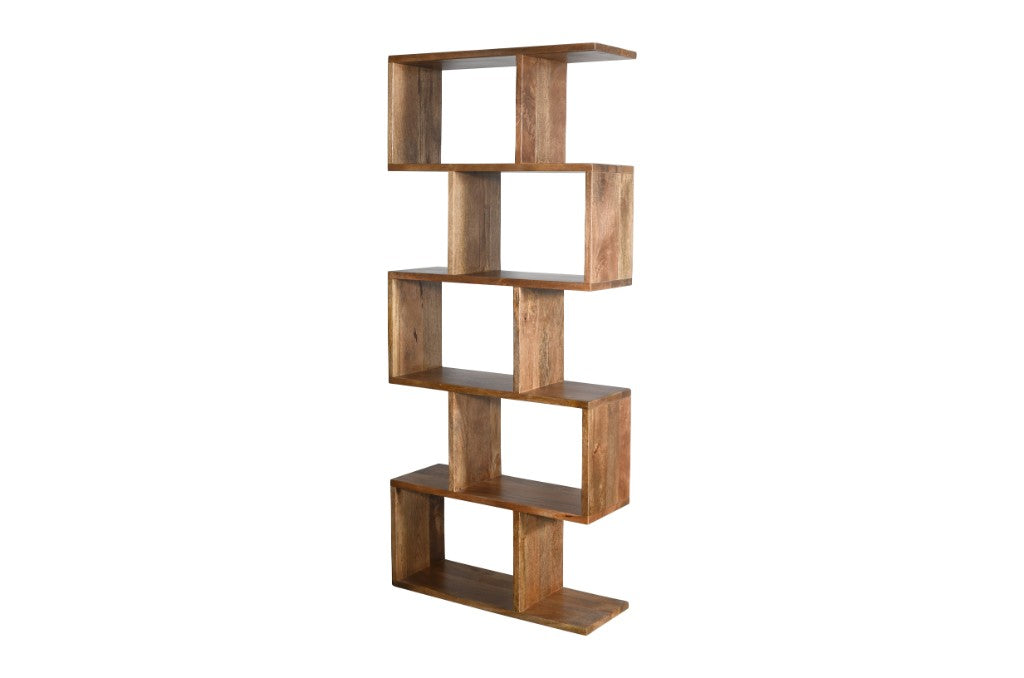 Modern Minimalist 80CM High Book Shelf W80 x D28 x 185 CM -Royal Oak