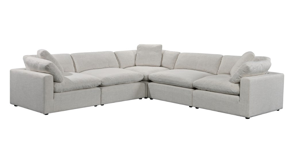 Cloud Fabric Corner Modular Sofa -Beige