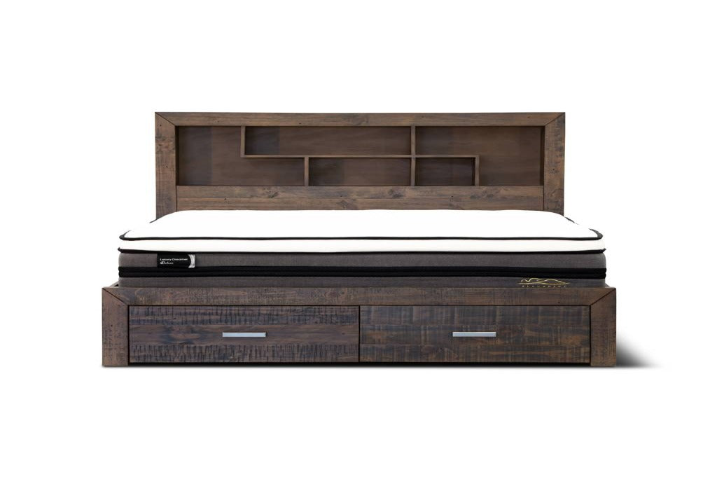 Sedona King Bed Grey Stone