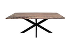 Elvix Live Edge 180CM Dining Table Only -Natural