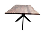 Elvix Live Edge 180CM Dining Table Only -Natural