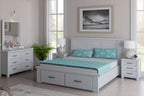 Florvix Bedroom Suite - Brushed White