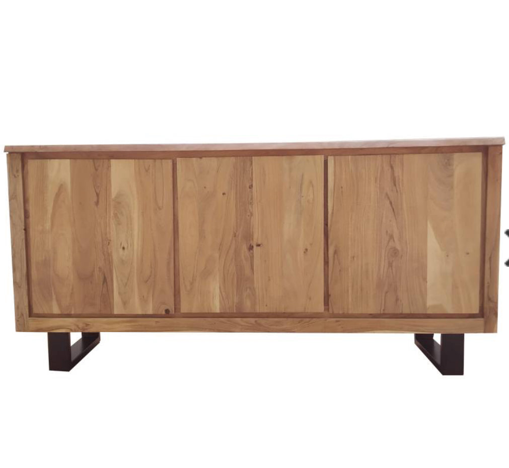 OFFO Elba 166cm 3 Door Buffet-Natural Top