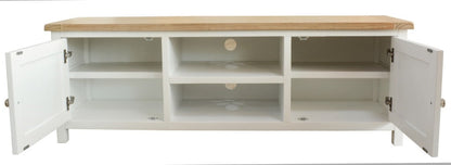 Hampton 170cm TV Unit Light Oak Top