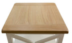 Shellwood 3 Drawer Console Hall Table Light Oak Top