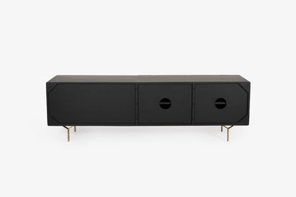 Black 180cm ETU Media Unit -CLEARANCE