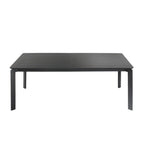 Marvix Rapa 200/300 CM Outdoor Dining Table Only-Dark Grey