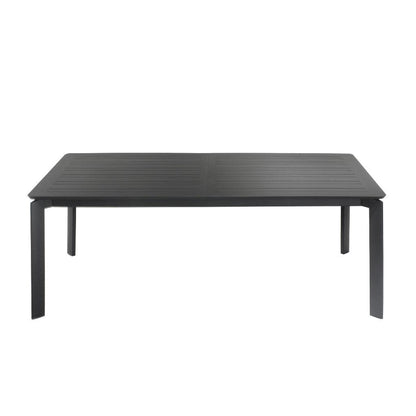 Marquee Rapa 200/300 CM Outdoor Dining Table Only-Dark Grey