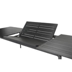 Marvix Rapa 200/300 CM Outdoor Dining Table Only-Dark Grey