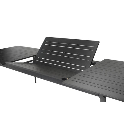 Marquee Rapa 200/300 CM Outdoor Dining Table Only-Dark Grey