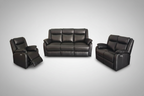 Pinnavix Leather 321 Electric Recliner Kit -Black