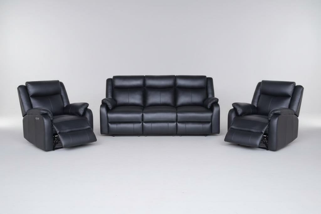 Pinnavix Leather 311 Electric Recliner Kit - Black