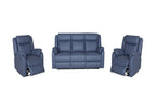 Pinnacle Leather 321 Electric Recliner Kit -Marine Blue