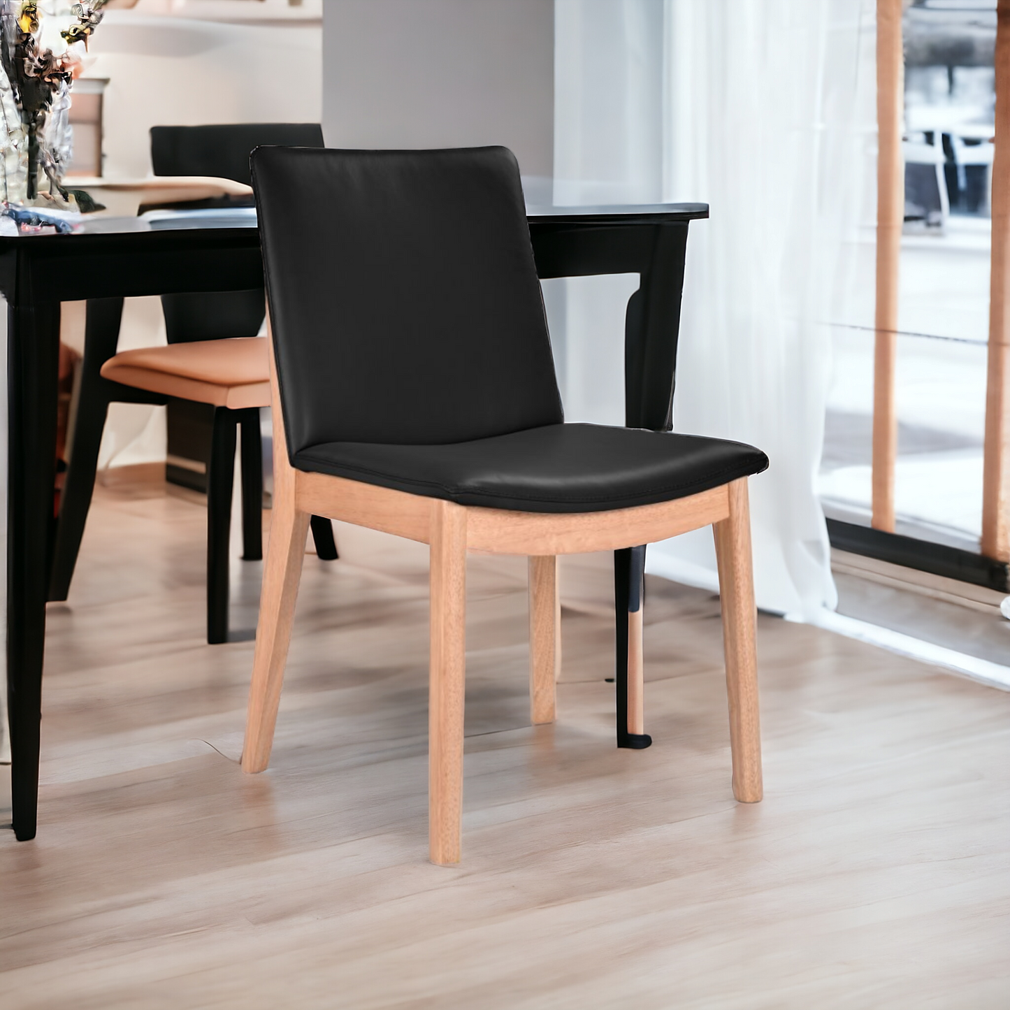 Bocca Leather Dining Chair