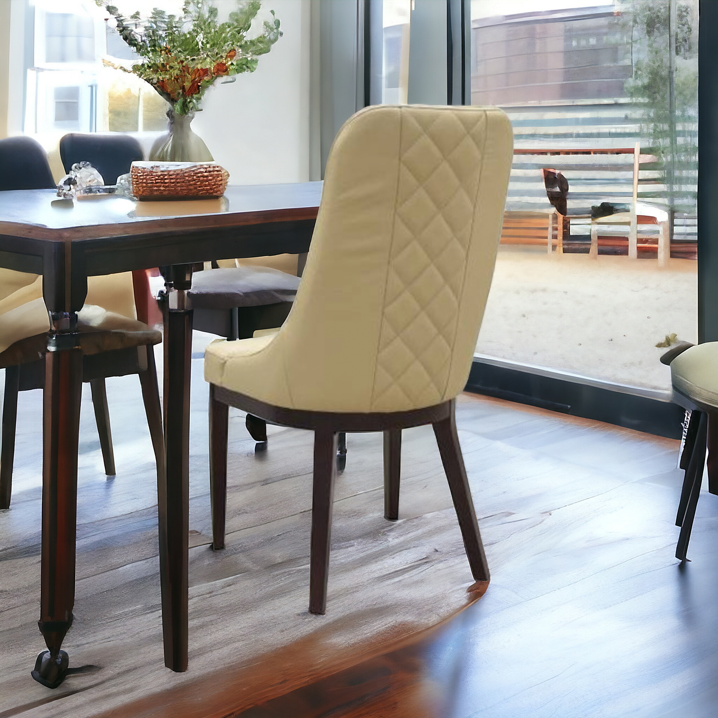 Celina Leather Dining Chairs