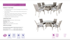 Prievix Outdoor Wicker 3PC Dining Set-Light Grey