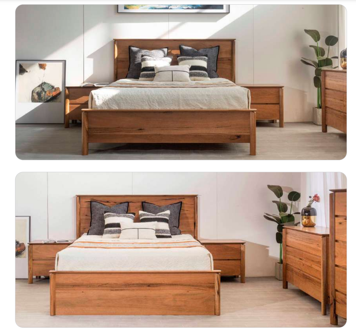 OFFO Atherton Queen Bed- Natural