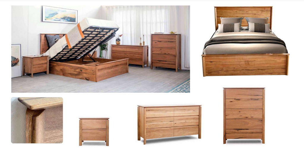 Atherton King Bed- Natural