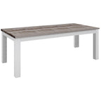 Homevix 190cm Dining Table 7PC Set-Vivid White
