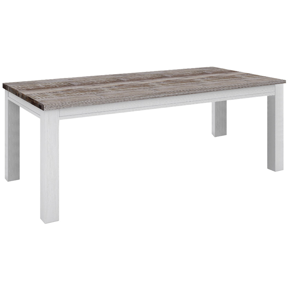 Homestead 190cm Dining Table Only-Vivid White