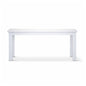 Coastal Beach 180CM Dining Table Only- Vivid White