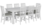 Coasvix Beach 180CM Dining Table Only- Vivid White