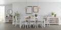Homevix 225cm Dining Table Only-Vivid White