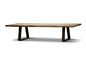 Natural Edge Unique Mango Wood Coffee Table - Natural