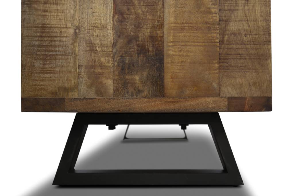 Unique Natural Edge Mango Wood 150cm TV Unit - Natural