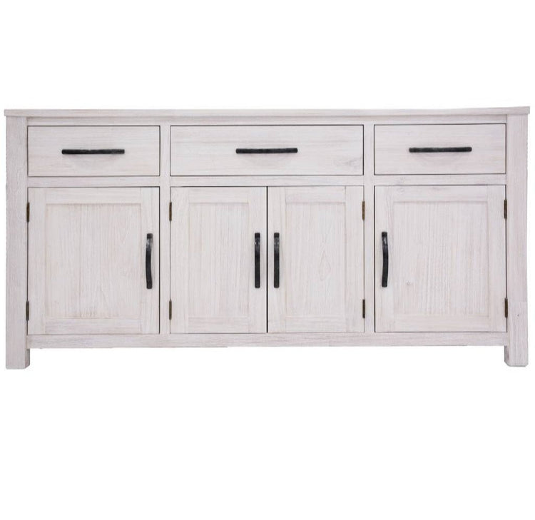 Florvix 166cm 3 Drawer / 4 Door Buffet-White Wash