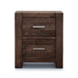 OFFO SEDONA 2 Drawers Bedside Table Grey Stone