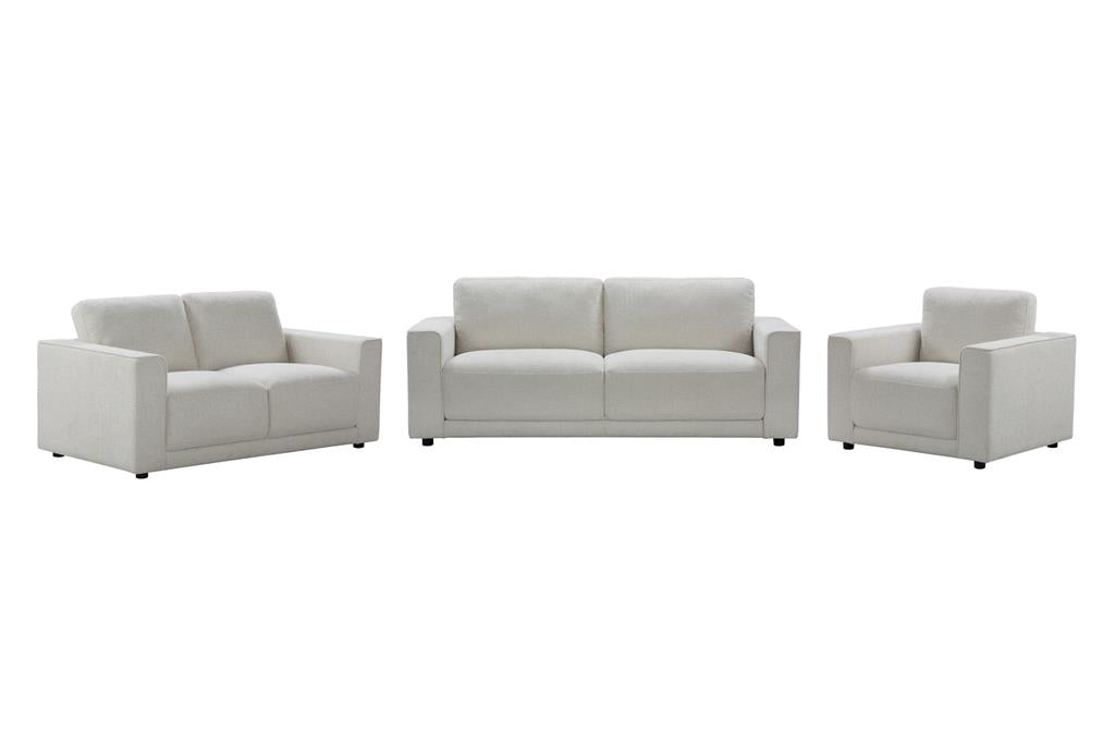 Costavix Fabric Sofa -Sand and Steel