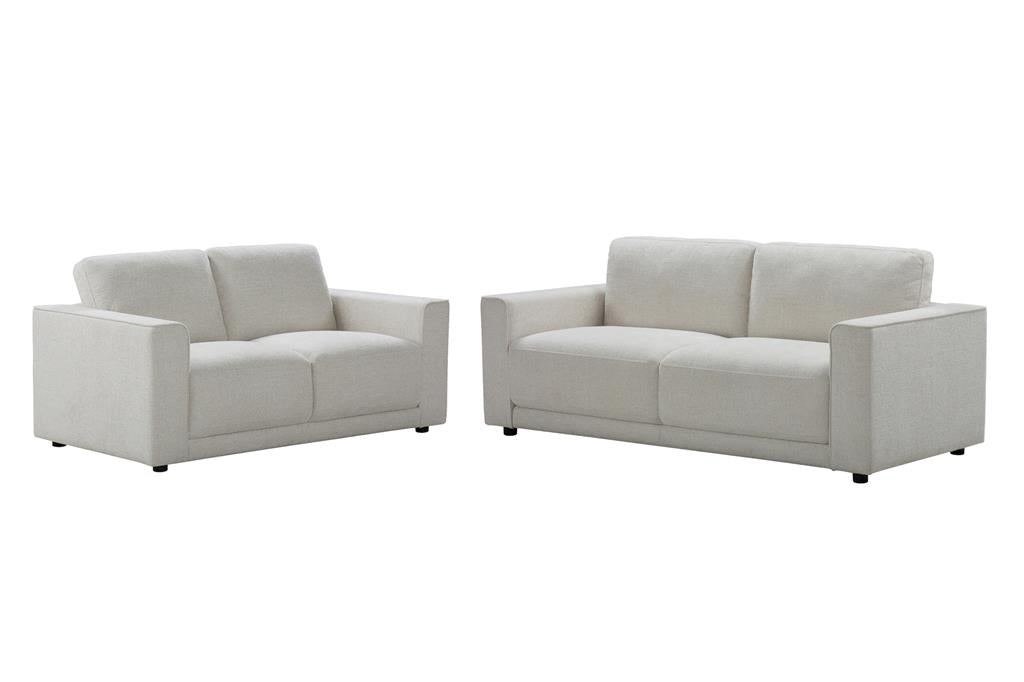 Costavix Fabric Sofa -Sand and Steel