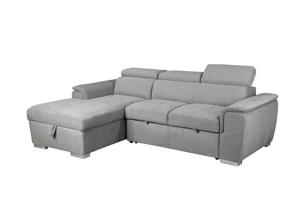 Caprivix Fabric 2 Seaer Sofabed With Stroage