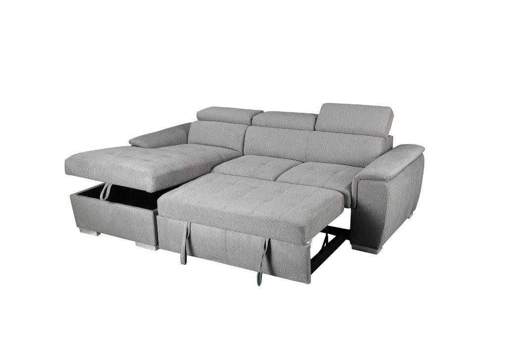 Caprivix Fabric 2 Seaer Sofabed With Stroage