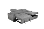 Caprivix Fabric 2 Seaer Sofabed With Stroage