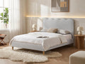 Alexandriavix Fabric Bed -Natural