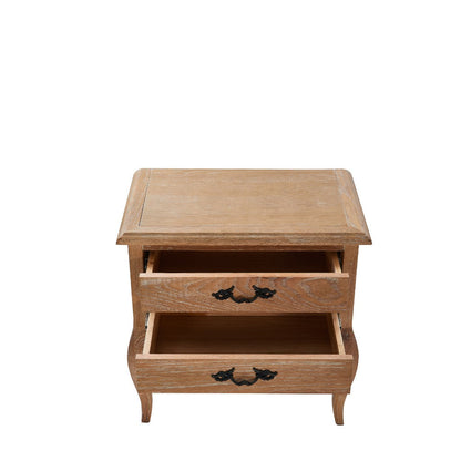 French Provincial Estelle Bedside Table