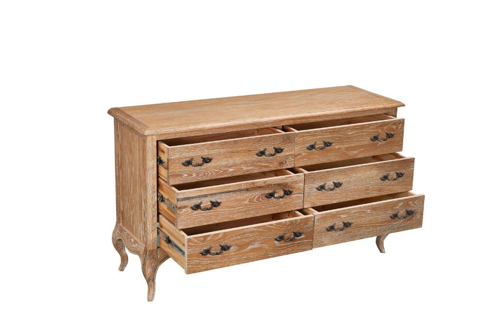 French Provincial Estelle Bedside Table