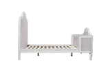 Fleurvix King Bed- Antique White