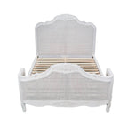 Fleurvix King Bed- Antique White