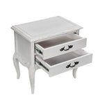 Fleurvix King Bed- Antique White