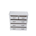 Fleurvix King Bed- Antique White
