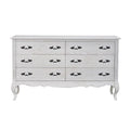 Fleurvix Antique White Dresser
