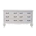 Fleurvix Antique White Dresser