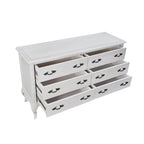 Fleurvix Antique White Dresser