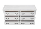 Fleurvix Antique White Dresser