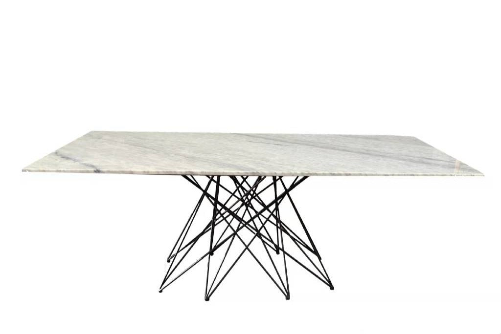 Meria Marble Coffee Table -White