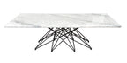 Meria Marble Coffee Table -White